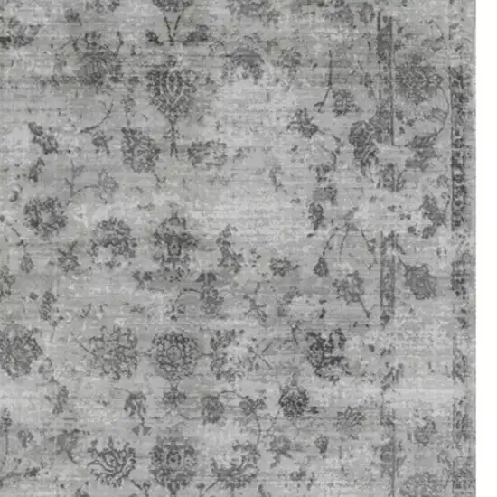 Gray Hand Loomed Area Rug Photo 5