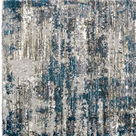 Grey and Blue Grey Skies Area Rug Photo 4