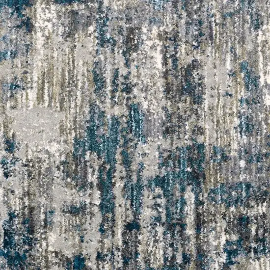 Grey and Blue Grey Skies Area Rug Photo 4