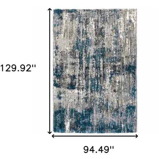 Grey and Blue Grey Skies Area Rug Photo 6