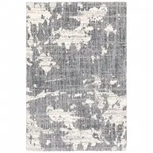 Photo of Grey and Ivory Grey Matter  Area Rug