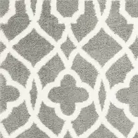 Photo of Grey or Ivory Vintage Pattern Area Rug