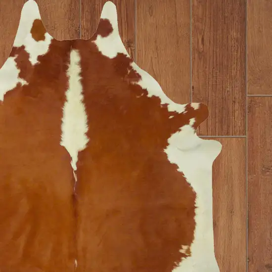 Hereford Brindled Cowhide Rug Photo 4