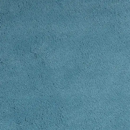 Highlighter Blue Indoor Shag Rug Photo 3