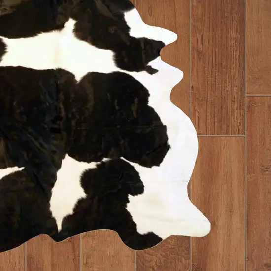 Holstein Brindled Cowhide Rug Photo 5