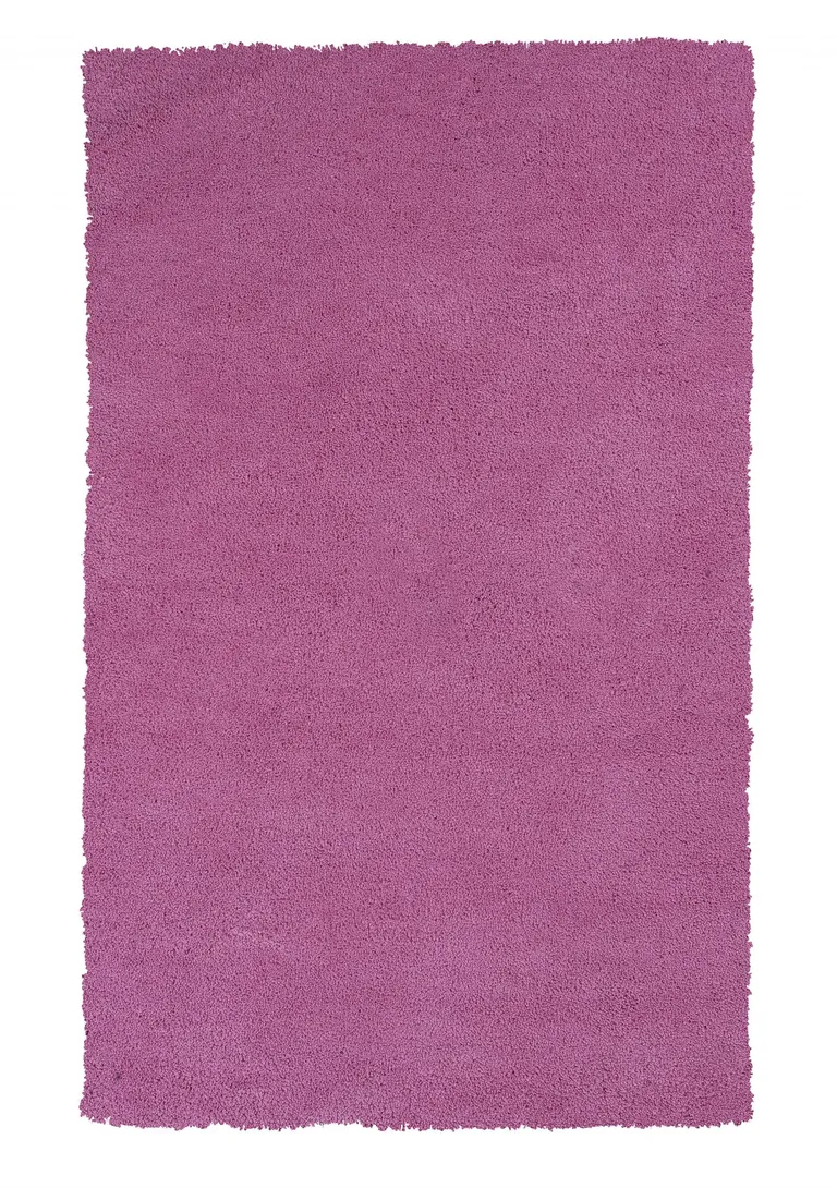 Hot Pink Indoor Shag Rug Photo 1