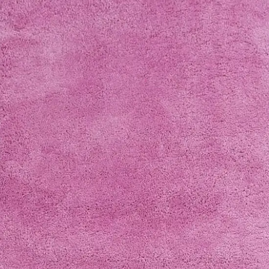 Hot Pink Plain Runner Rug Photo 3