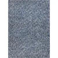 Photo of Indigo Ivory Heather Indoor Shag Rug