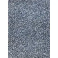 Photo of Indigo Ivory Heather Indoor Shag Rug