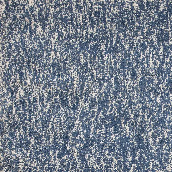 Indigo Ivory Heather Indoor Shag Rug Photo 2