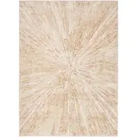 Photo of Ivory Abstract Area Rug