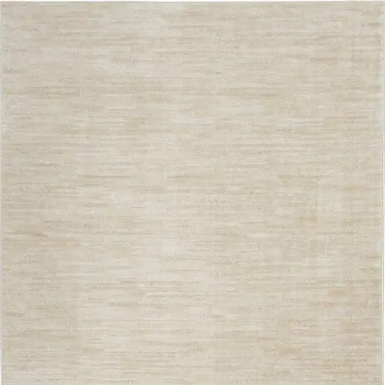 Ivory And Beige Non Skid Indoor Outdoor Area Rug Photo 4