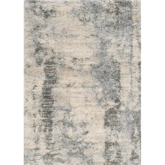 Ivory And Blue Area Rug Photo 8