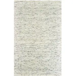 Photo of Ivory And Stone Hand Tufted Area Rug