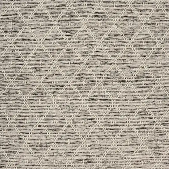 Ivory Bohemian Diamonds Area Rug Photo 2