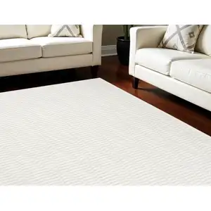 Photo of Ivory Geometric Area Rug