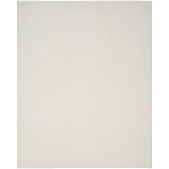 Ivory Geometric Area Rug Photo 6