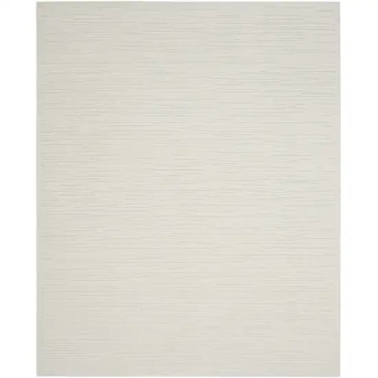 Ivory Geometric Area Rug Photo 2