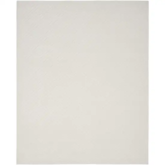 Ivory Geometric Area Rug Photo 6