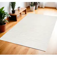 Photo of Ivory Geometric Area Rug