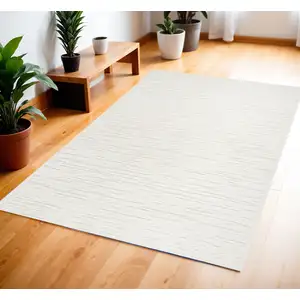 Photo of Ivory Geometric Area Rug