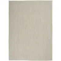 Photo of Ivory Geometric Power Loom Area Rug