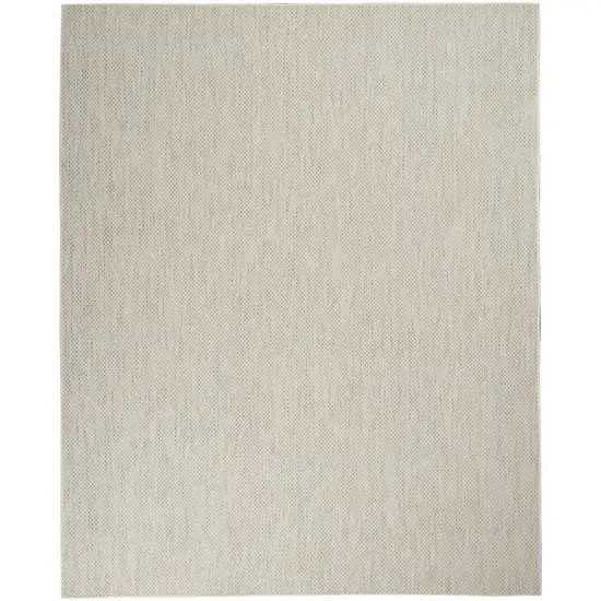 Ivory Geometric Power Loom Area Rug Photo 2