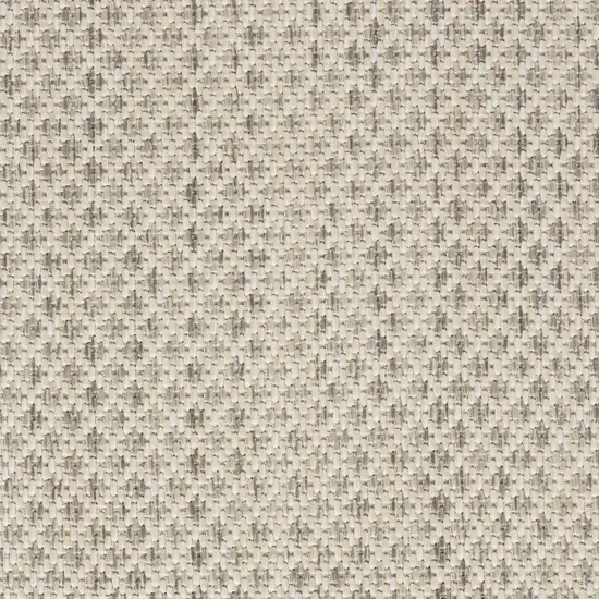 Ivory Geometric Power Loom Area Rug Photo 9