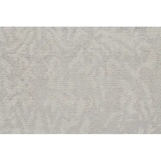 Ivory Gray And Tan Abstract Hand Woven Area Rug Photo 3