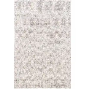 Photo of Ivory Hand Woven Area Rug