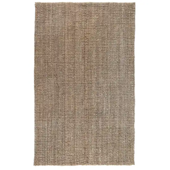 Ivory Hand Woven Area Rug Photo 4