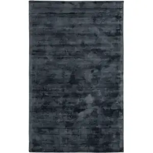 Photo of Ivory Hand Woven Distressed Area Rug