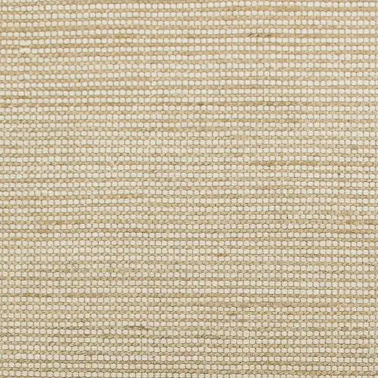 Ivory Hand Woven Jute And Wool Indoor Area Rug Photo 3