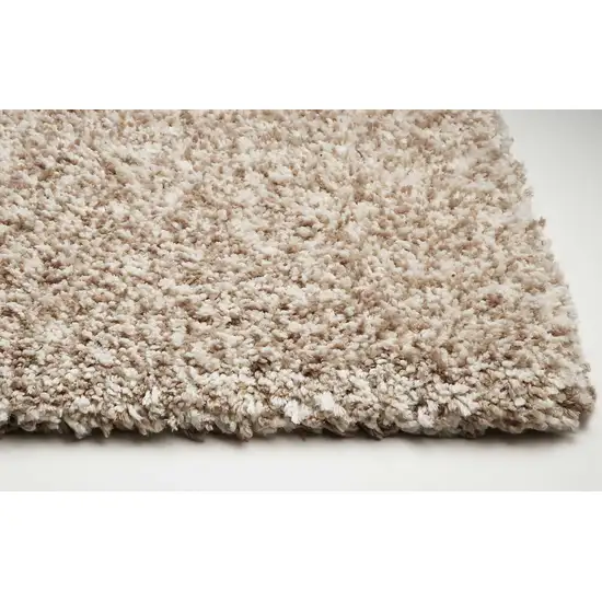 Ivory Heather Indoor Shag Rug Photo 4