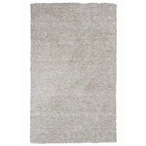 Photo of Ivory Heather Indoor Shag Rug