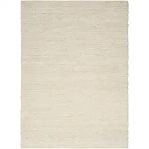 Photo of Ivory Jute Hand Woven Area Rug