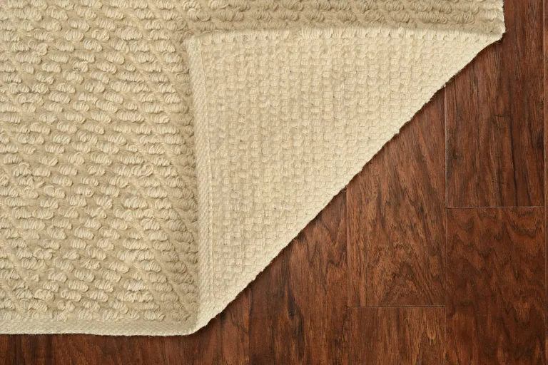 Ivory Jute Runner Rug Photo 5