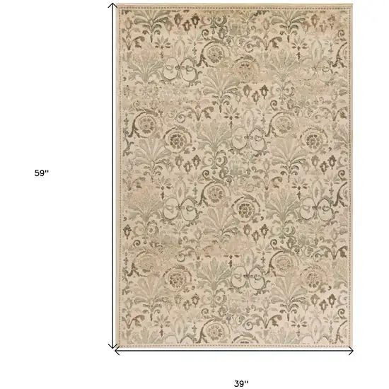 Ivory Area Rug Photo 3