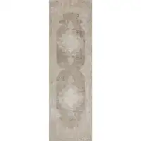 Photo of Ivory Medallion Runner Rug