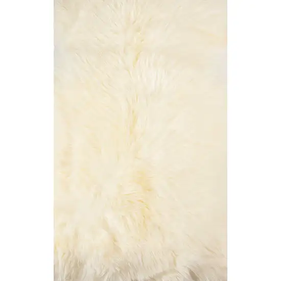 Ivory New Zealand Natural Sheepskin Rug Photo 2