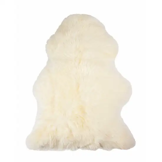 Ivory New Zealand Natural Sheepskin Rug Photo 1