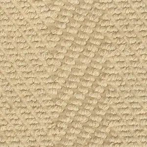 Photo of Ivory Plain Herringbone Woven Jute Indoor Area Rug