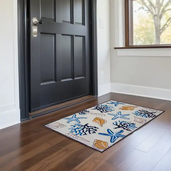 Ivory Hand Tufted Area Rug Photo 1