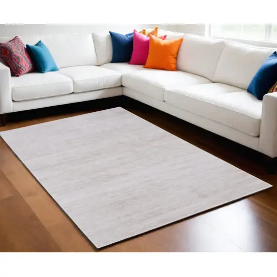 Ivory Power Loom Area Rug Photo 1