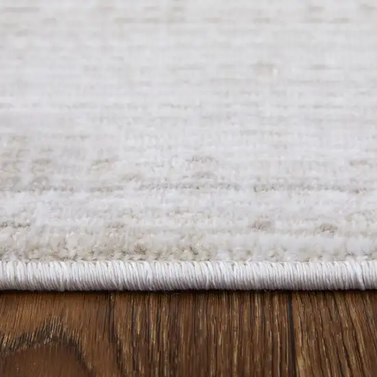 Ivory Power Loom Area Rug Photo 6