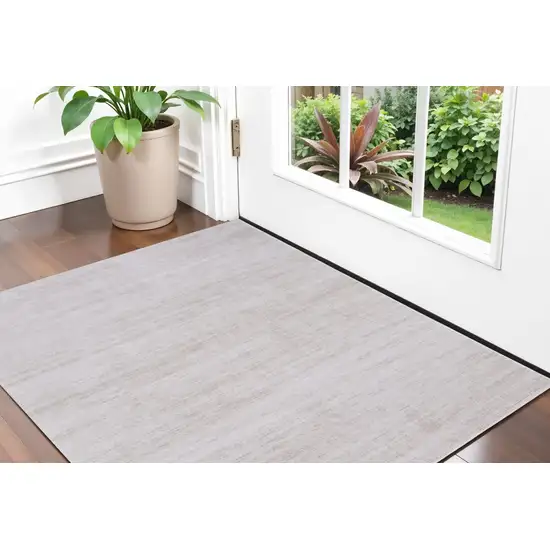 Ivory Power Loom Area Rug Photo 1