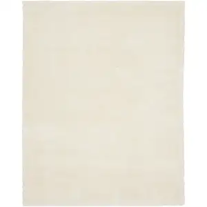 Photo of Ivory Shag Area Rug