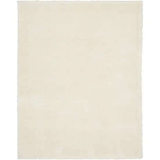 Ivory Shag Area Rug Photo 2