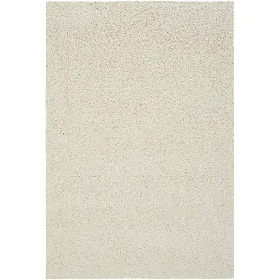 Ivory Shag Area Rug Photo 2