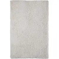 Photo of Ivory Shag Hand Tufted Area Rug